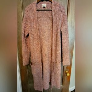 Universal Threads Pink Cardi/Duster XS